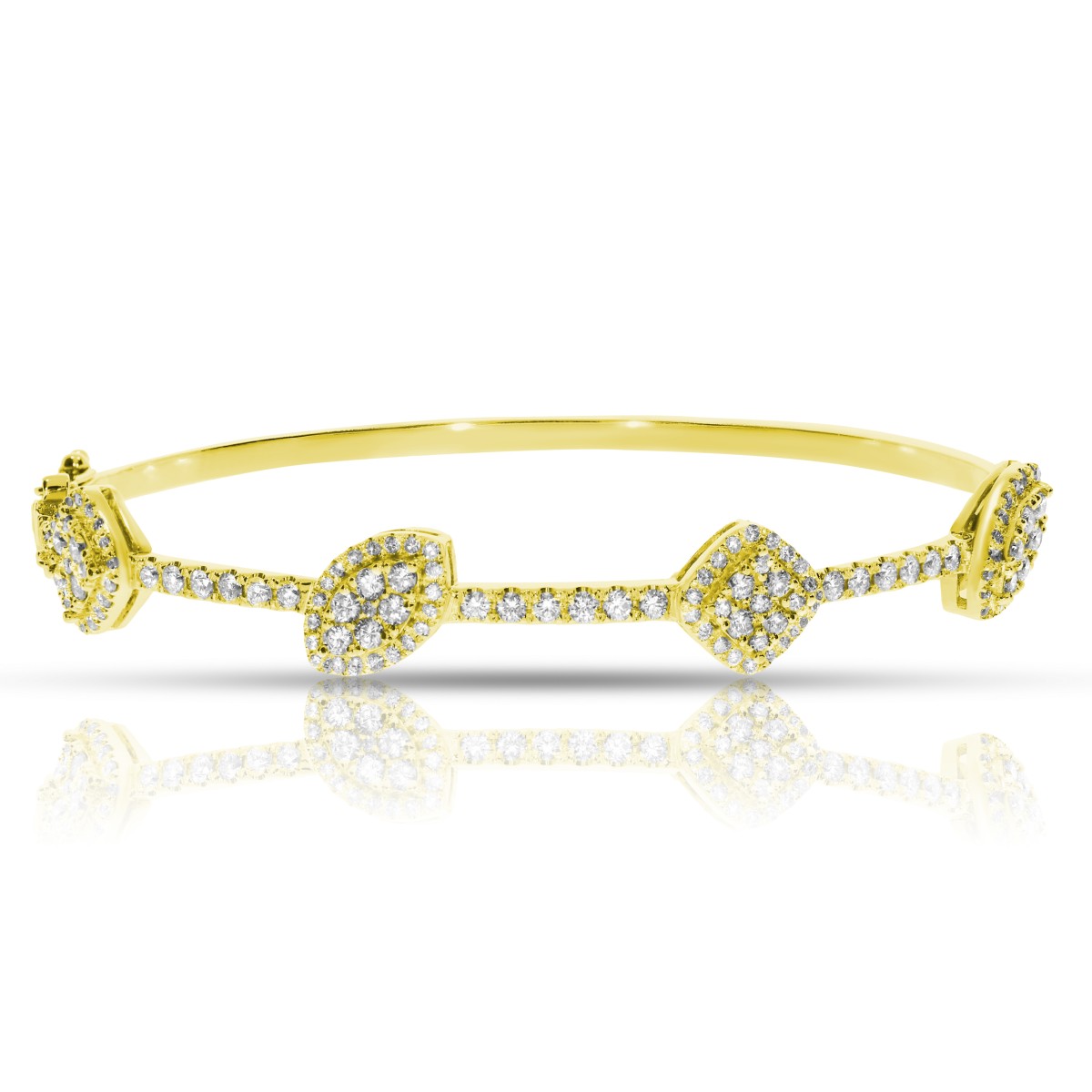 1.50 Carat Diamond Bangle Bracelet Fashion Verdict