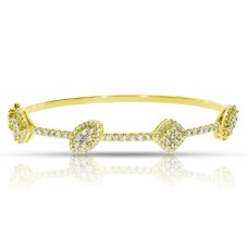 1.50 Carat Diamond Bangle Bracelet Fashion Verdict