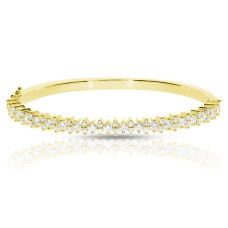 3 Carat Diamond Bangle Bracelet Glamorous