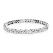 4.50 Carat Diamond Bangle Bracelet Leila