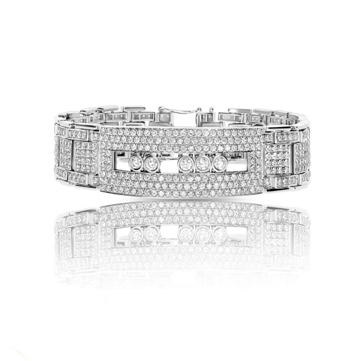 12 Carat Diamond Men's Tennis Bracelet Epic