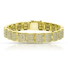 5 Carat Diamond Men's Tennis Bracelet Marigold