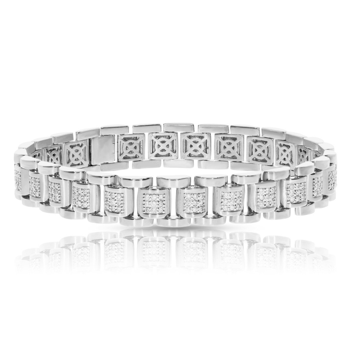 1.40 Carat Diamond Men's Tennis Bracelet Walk This Way
