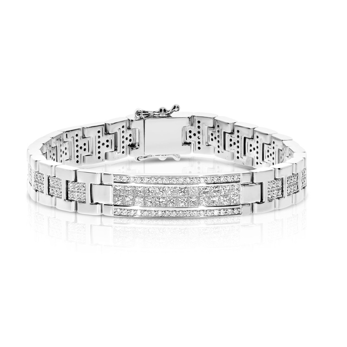 2.80 Carat Diamond Men's Tennis Bracelet Dorothy