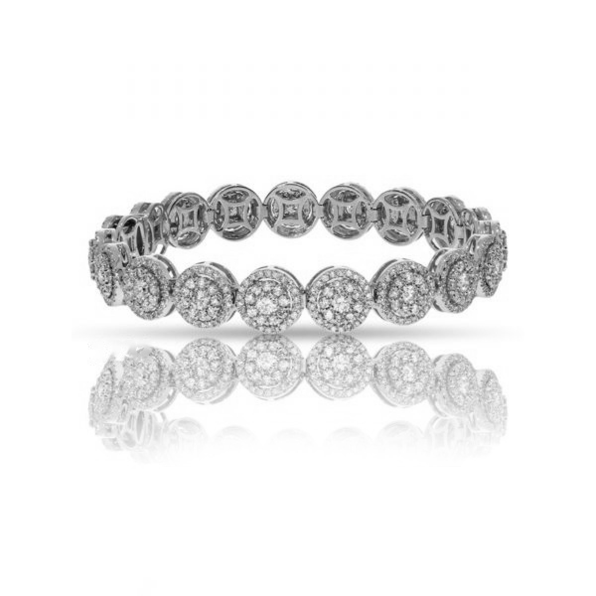 2.50 Carat Diamond Tennis Bracelet Mediterranean