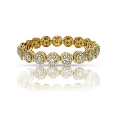 2.50 Carat Diamond Tennis Bracelet Mediterranean