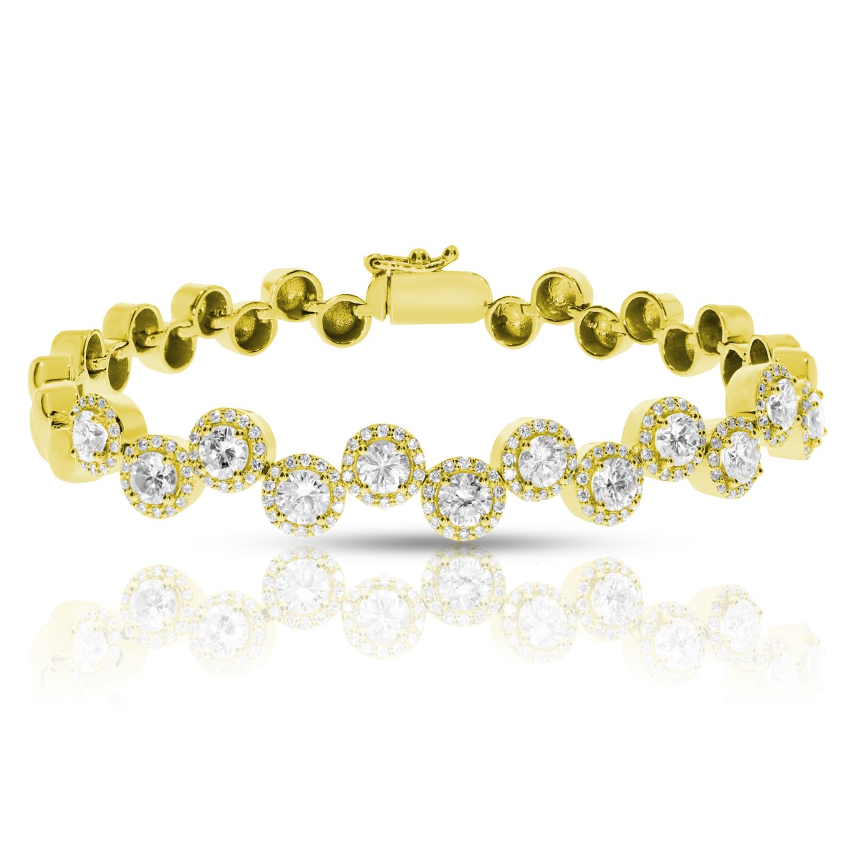 3.50 Carat Diamond Tennis Bracelet New York