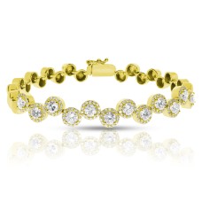 3.50 Carat Diamond Tennis Bracelet New York