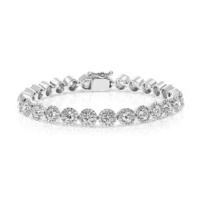 7.50 Carat Diamond Tennis Bracelet Treasures