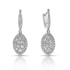 1.20 Carat Diamond Drop Earrings Daffodil Dreams