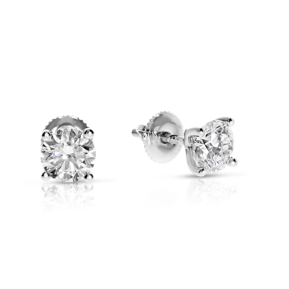 2 Carat Diamond Stud Earring Real Love
