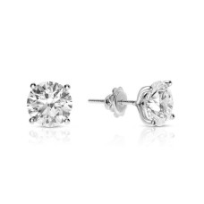 6 Carat Diamond Stud Earrings Fantasy
