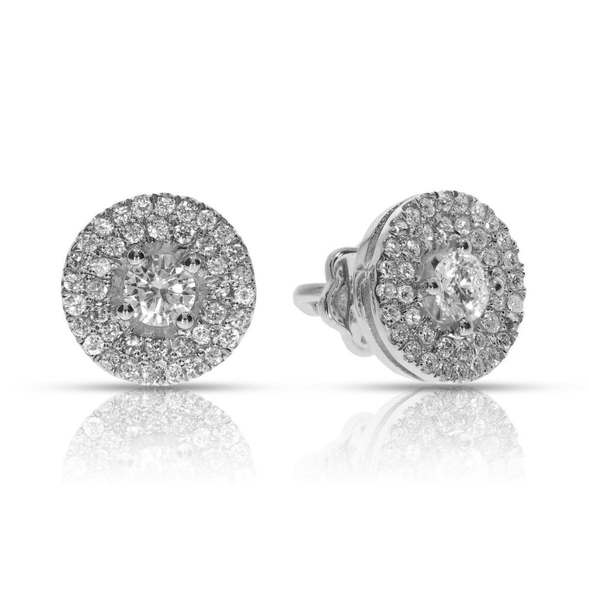 0.80 Carat Diamond Stud Earrings Solstice
