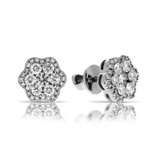 0.80 Carat Diamond Stud Earrings Real Sincerity