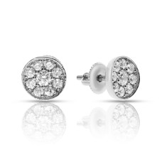 0.70 Carat Diamond Stud Earrings Lightness