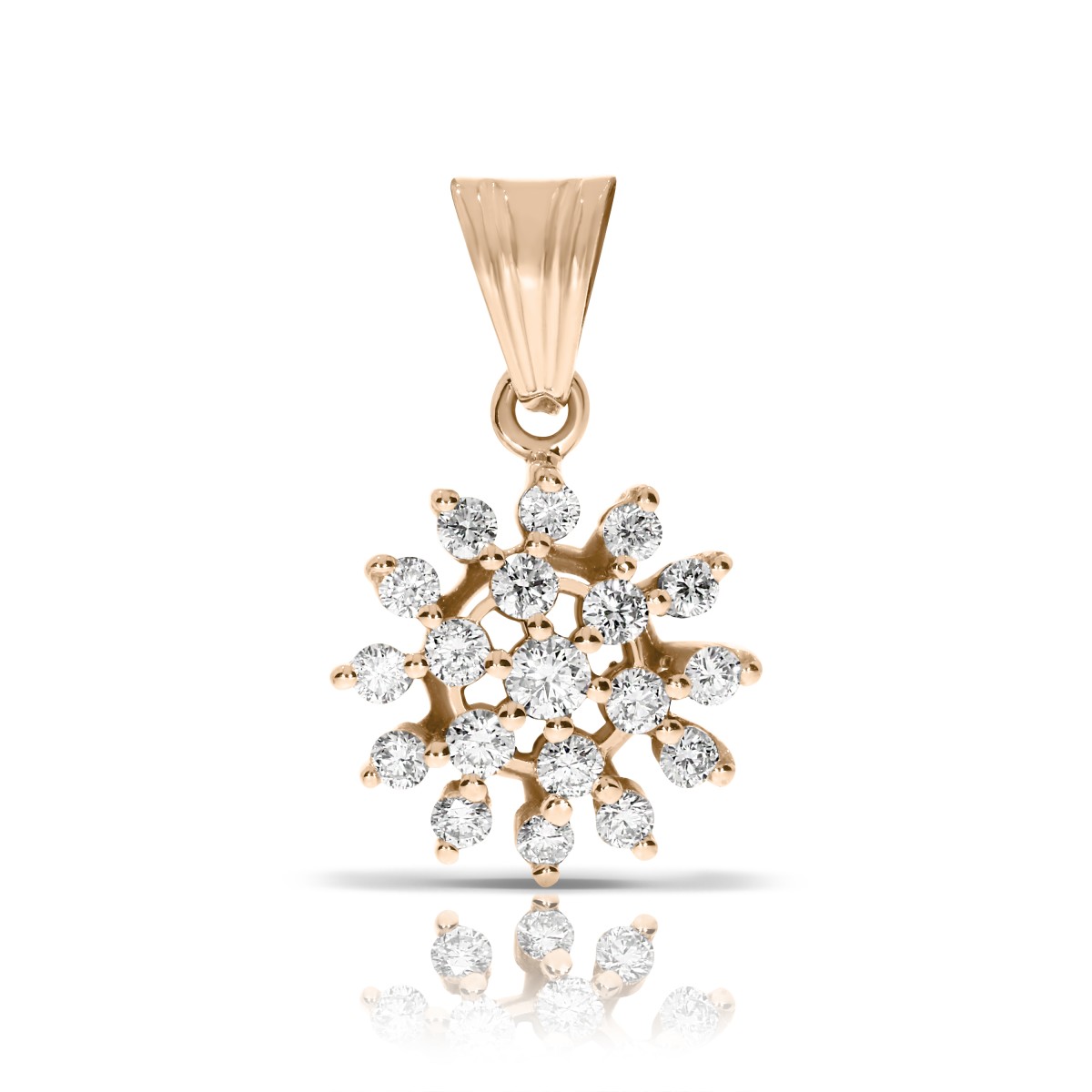 0.50 Carat Diamond Pendant Snowdrop