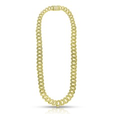 23 Carat Mens Cuban Chain Hephaestus
