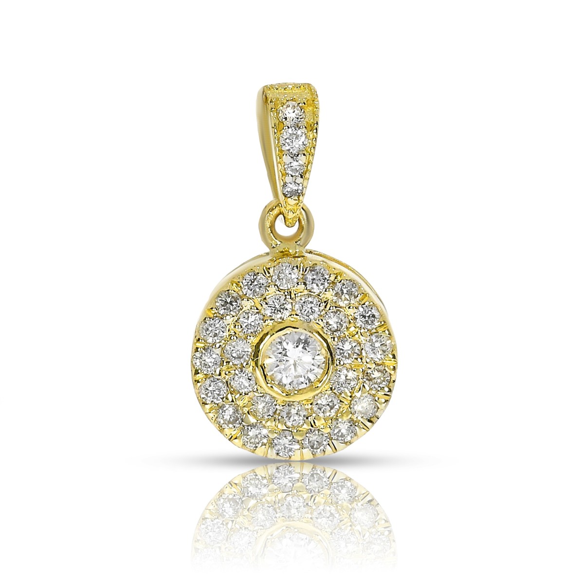 0.27 Carat Diamond Victorian Pendant Eva