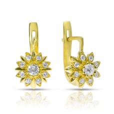 1 Carat Diamond Drop Earrings Sonata