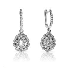 2 Carat Diamond Stud Earrings Orchestra Shell