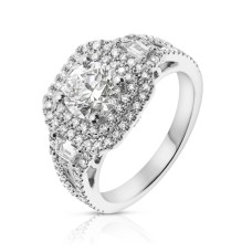 1.60 Carat Diamond Halo Ring Evelyn