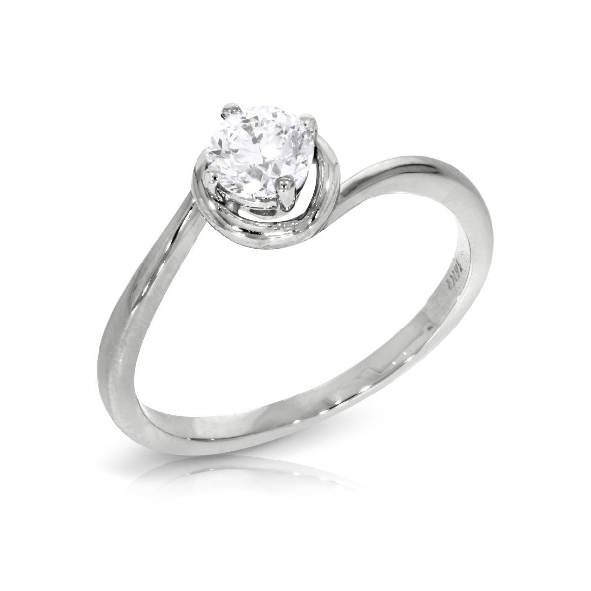 0.50 Carat Diamond Solitaire Ring Naomi