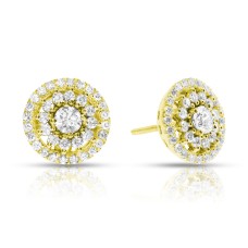 1.20 Carat Diamond Stud Earrings Dizziness