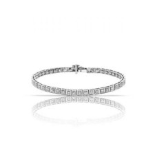 1.45 Carat Diamond Tennis Bracelet Exquisite Square