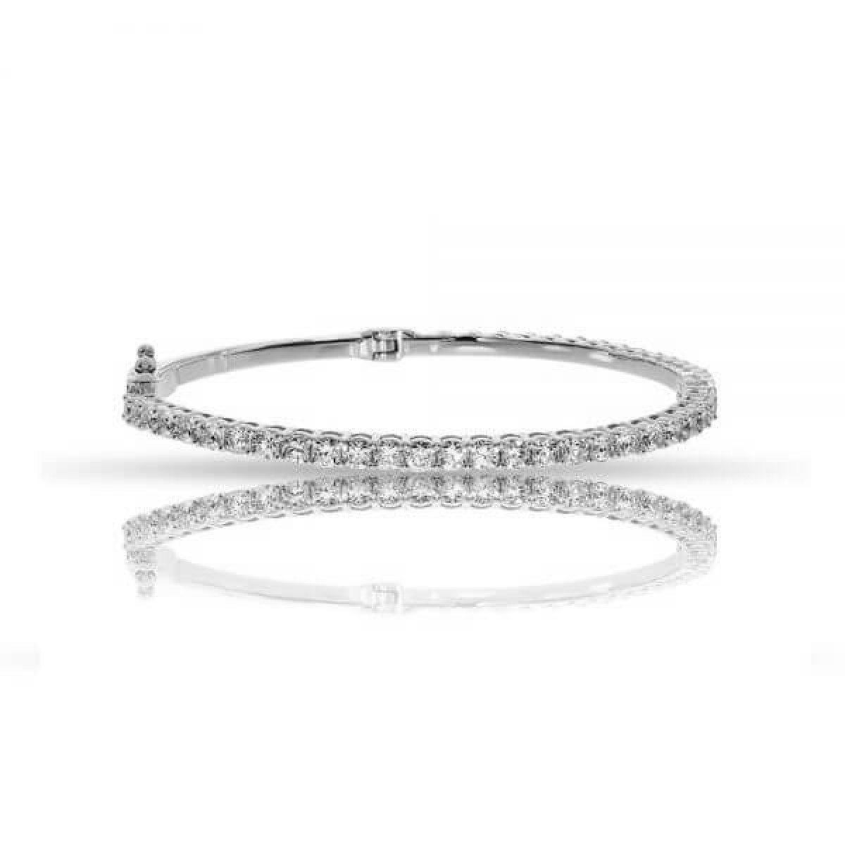 2.85 Carat Diamond Bangle Bracelet Valor