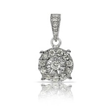 0.20 Carat Diamond Circle Pendant Assol
