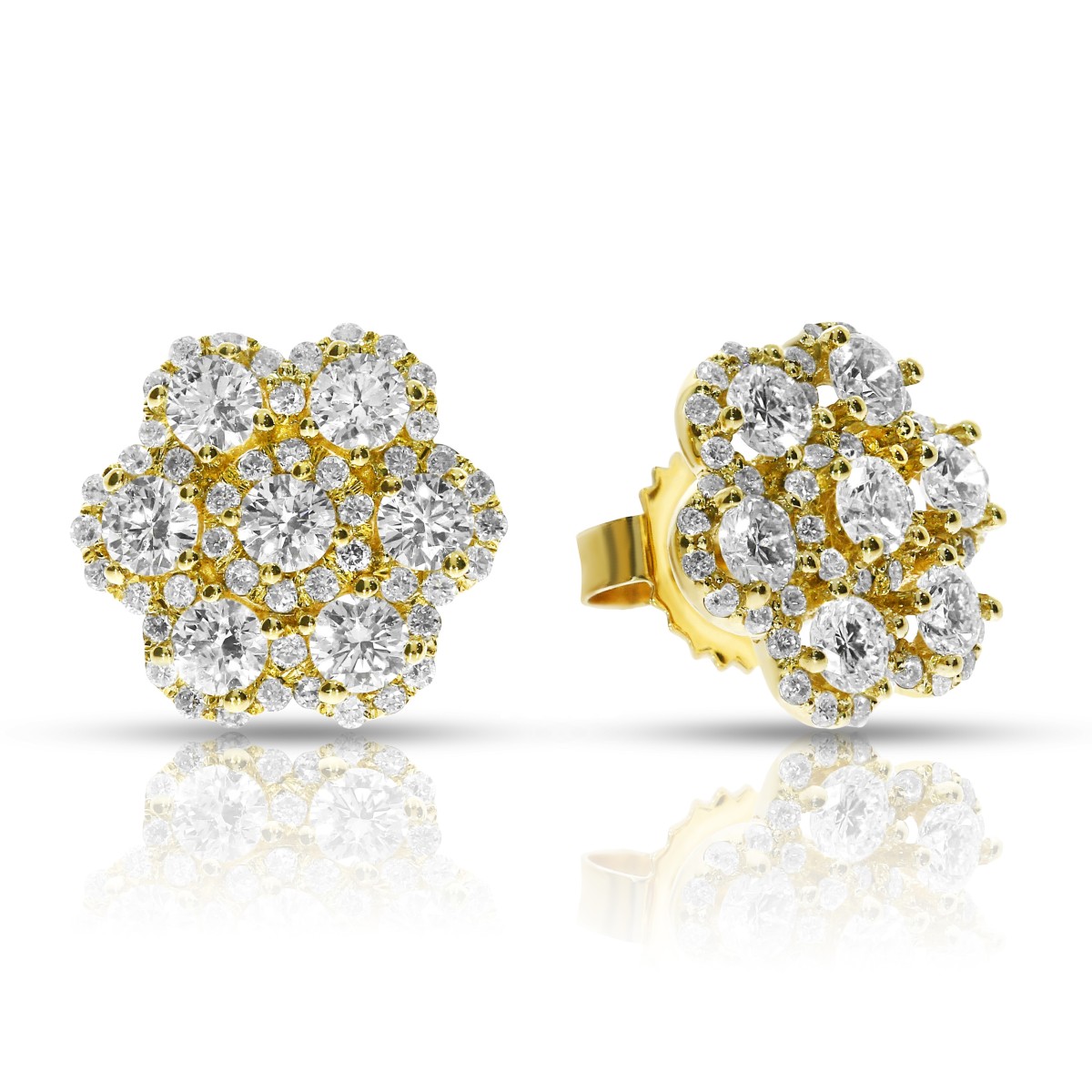 1.50 Carat Diamond Stud Earrings Lovely Couple