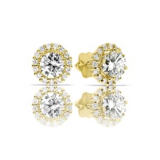 0.80 Carat Diamond Stud Earrings Elegance
