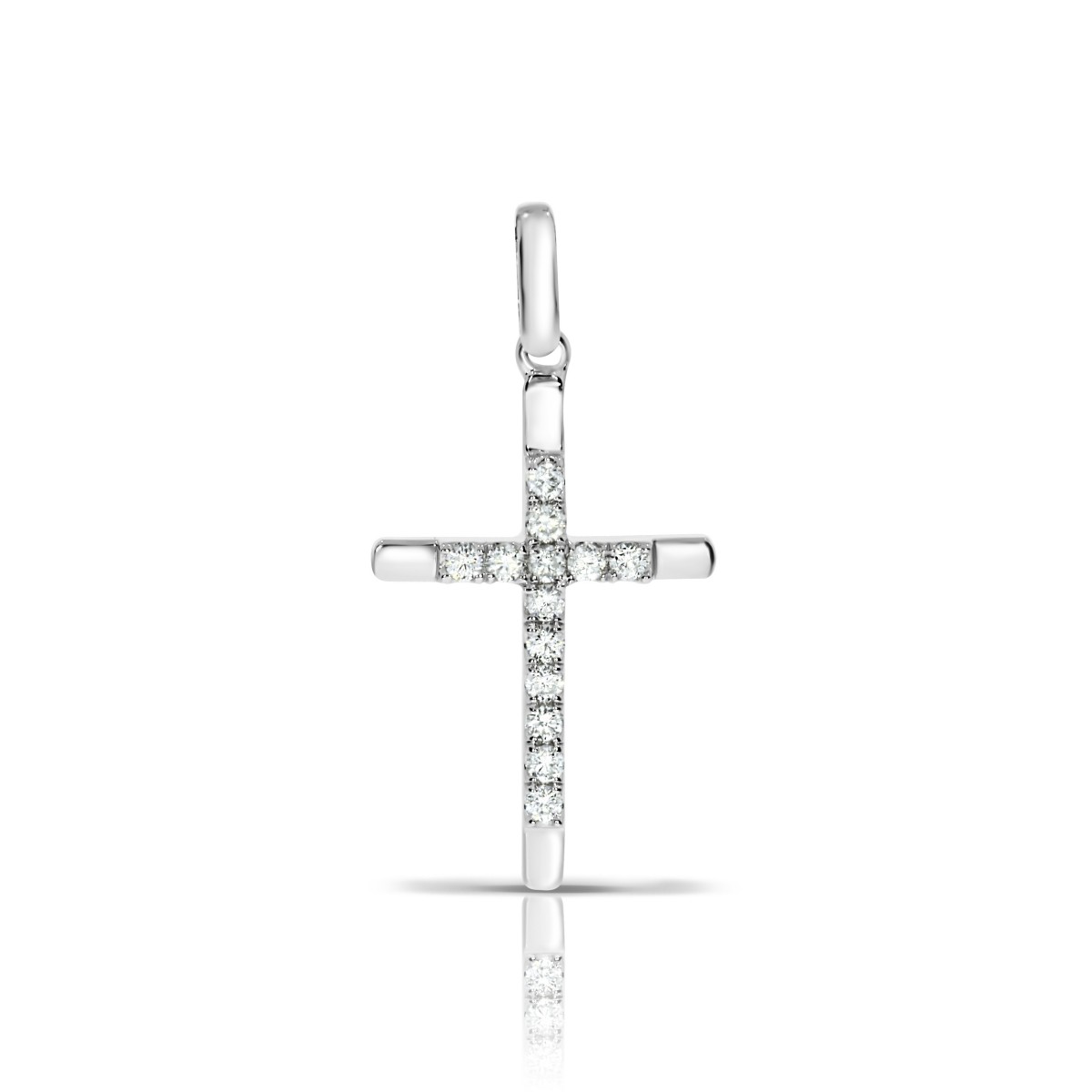 0.15 Carat Diamond Cross Pendant Hope