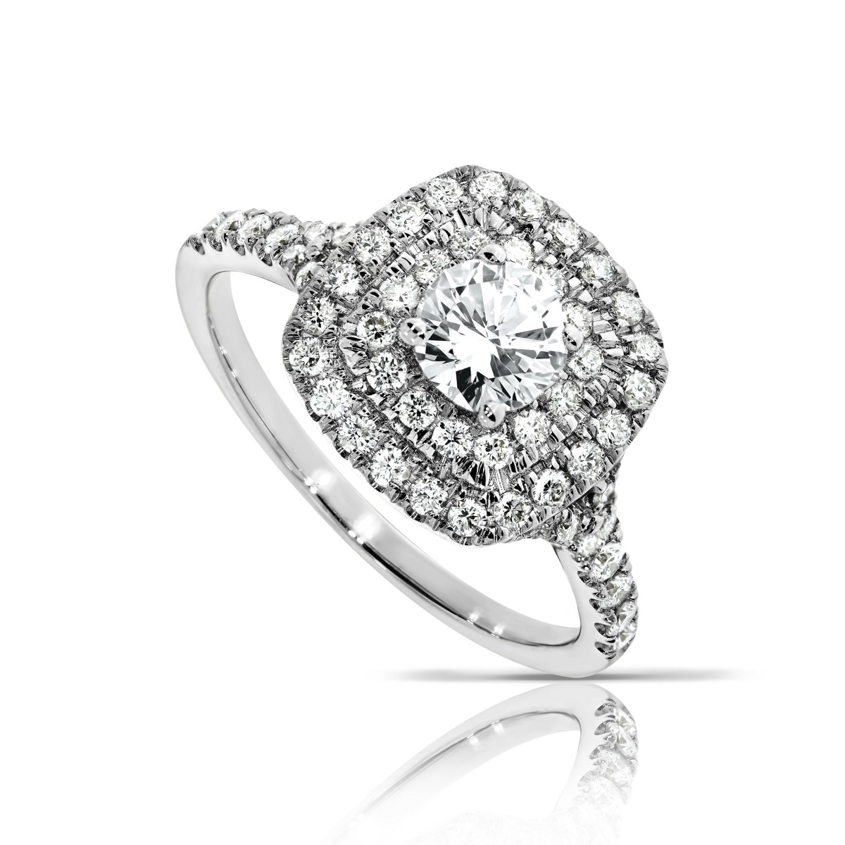 1 Carat Diamond Halo Ring Katrin