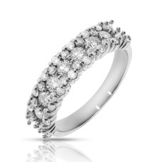 1.10 Carat Diamond Eternity Ring Rainbow