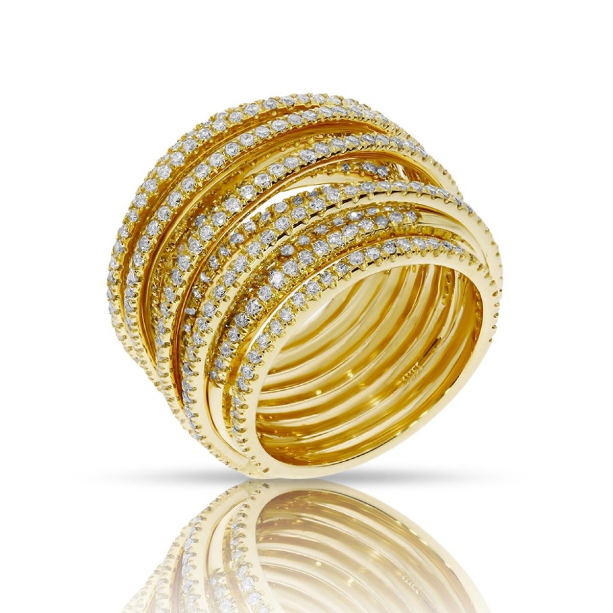 2.50 Carat Diamond Eternity Ring Grace of Lines