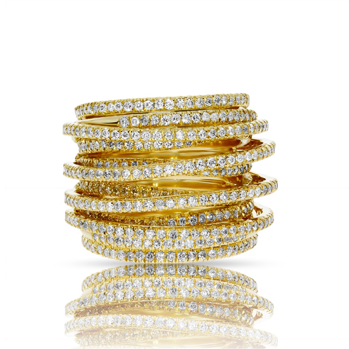 2.50 Carat Diamond Eternity Ring Grace of Lines