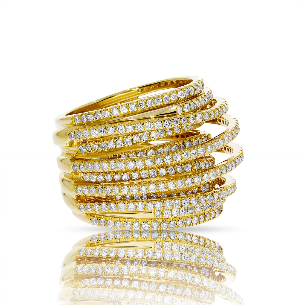 2.50 Carat Diamond Eternity Ring Grace of Lines