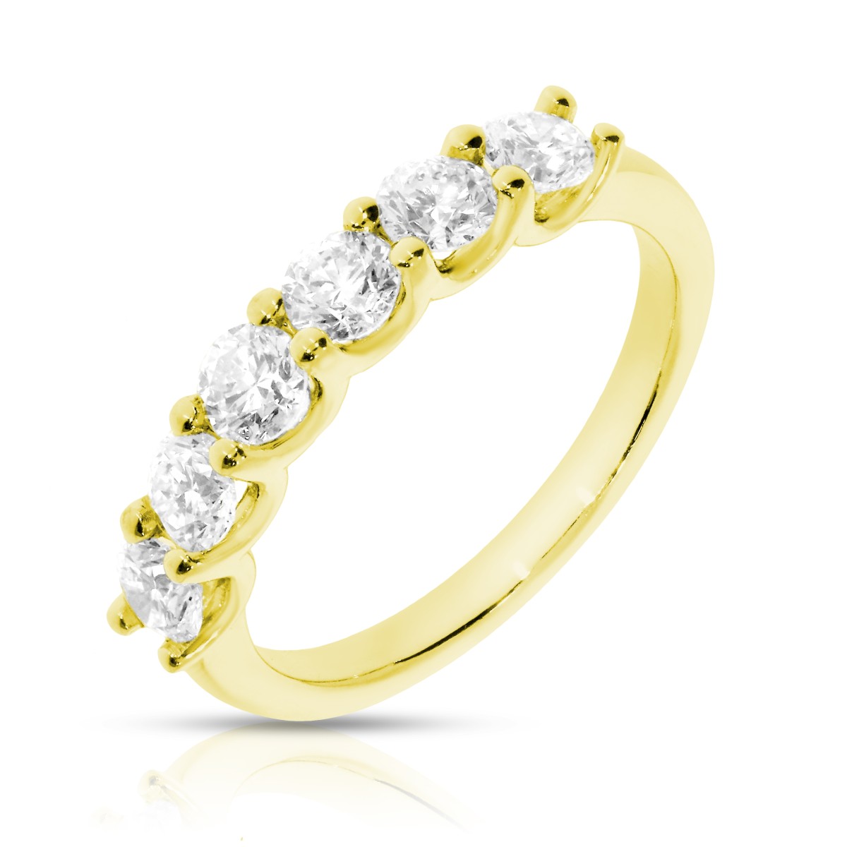1.40 Carat Diamond Five-Stone Ring Bouquet