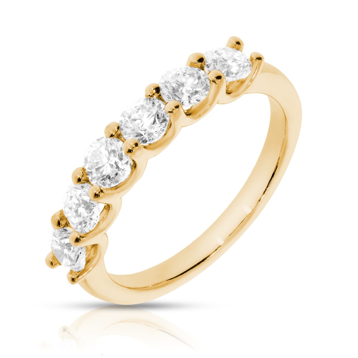 1.40 Carat Diamond Five-Stone Ring Bouquet