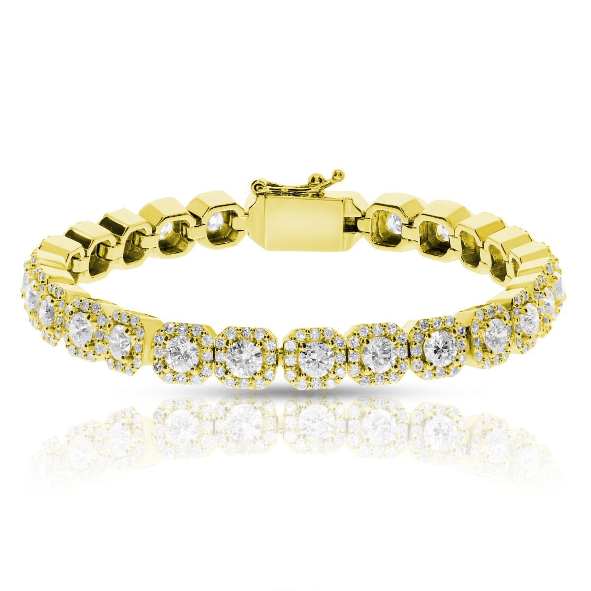 9 Carat Diamond Tennis Bracelet Starry Night