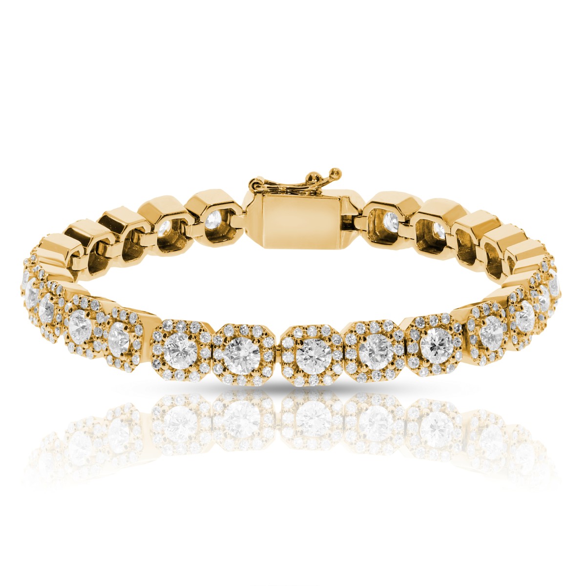 9 Carat Diamond Tennis Bracelet Starry Night