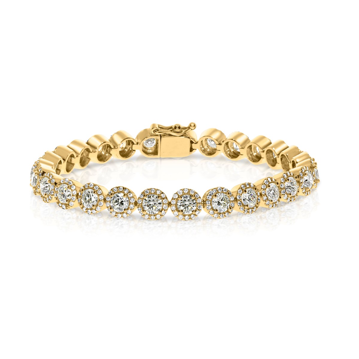 7.50 Carat Diamond Tennis Bracelet Treasures