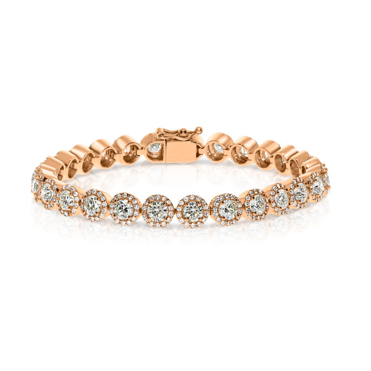 7.50 Carat Diamond Tennis Bracelet Treasures