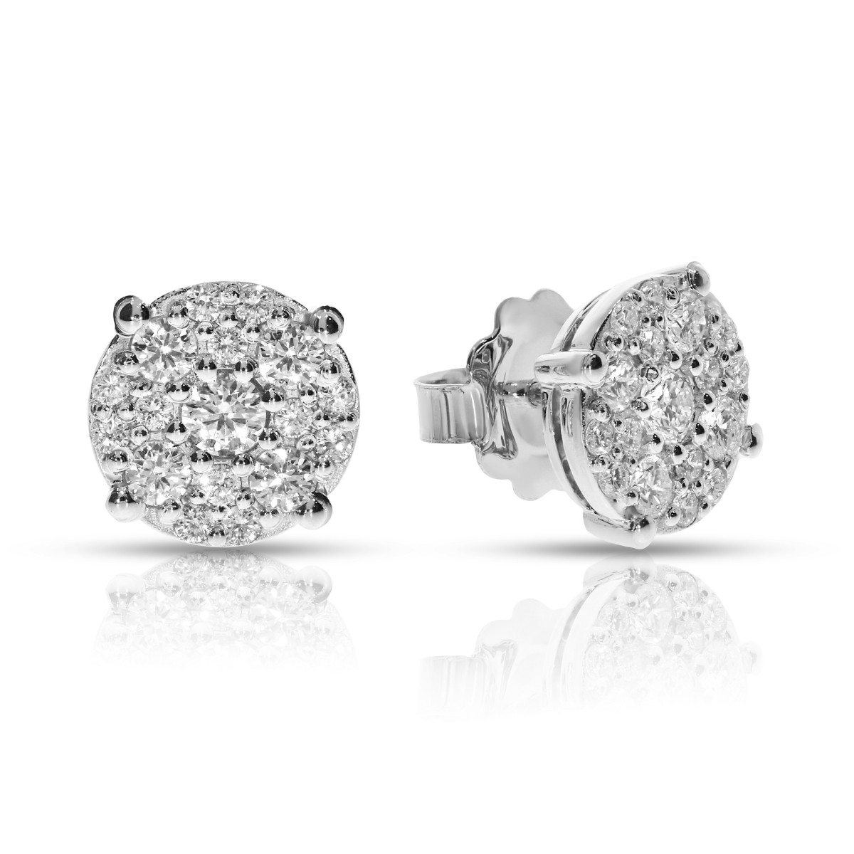 1.20 Carat Diamond Stud Earrings Jessica