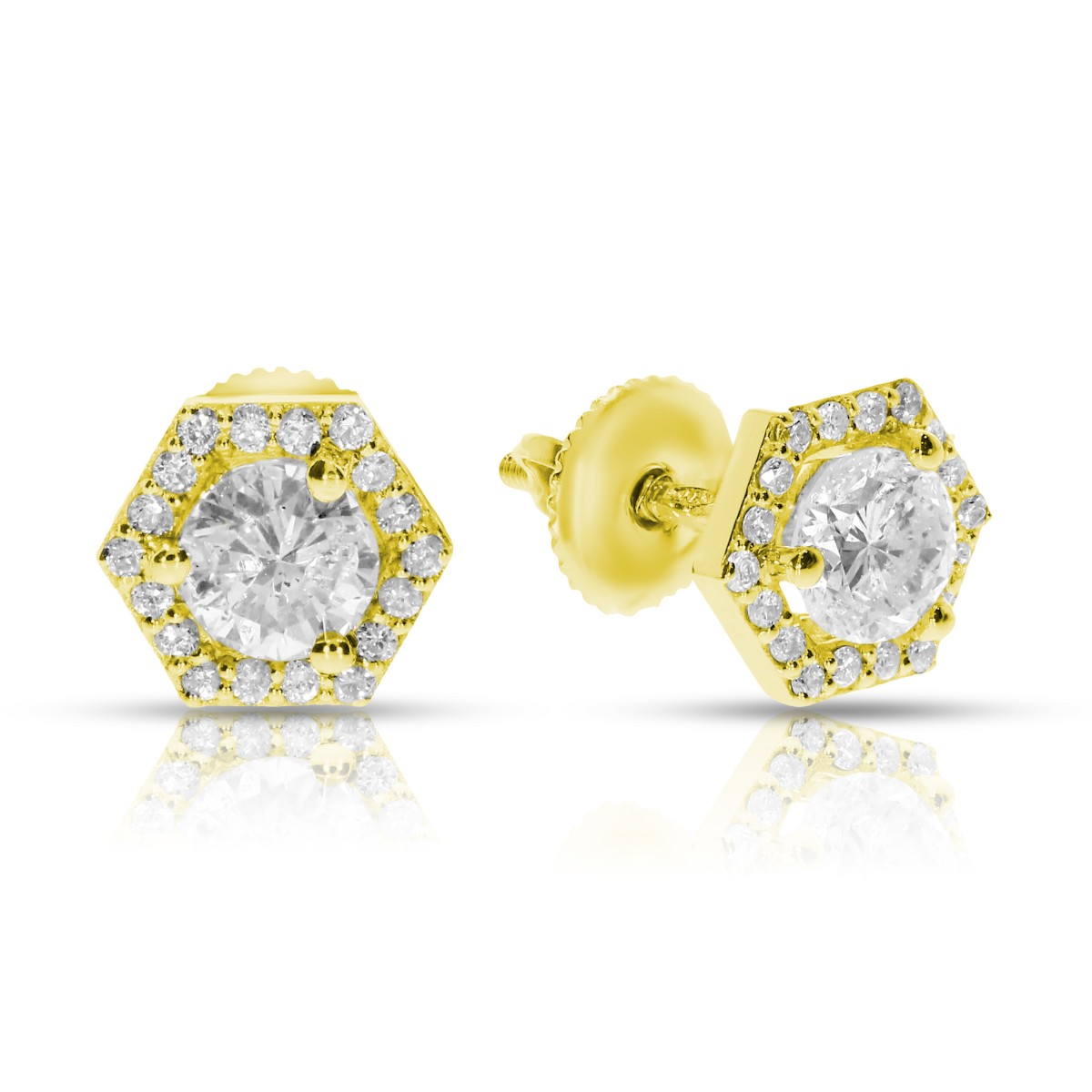 1.20 Carat Diamond Stud Earrings Mirage