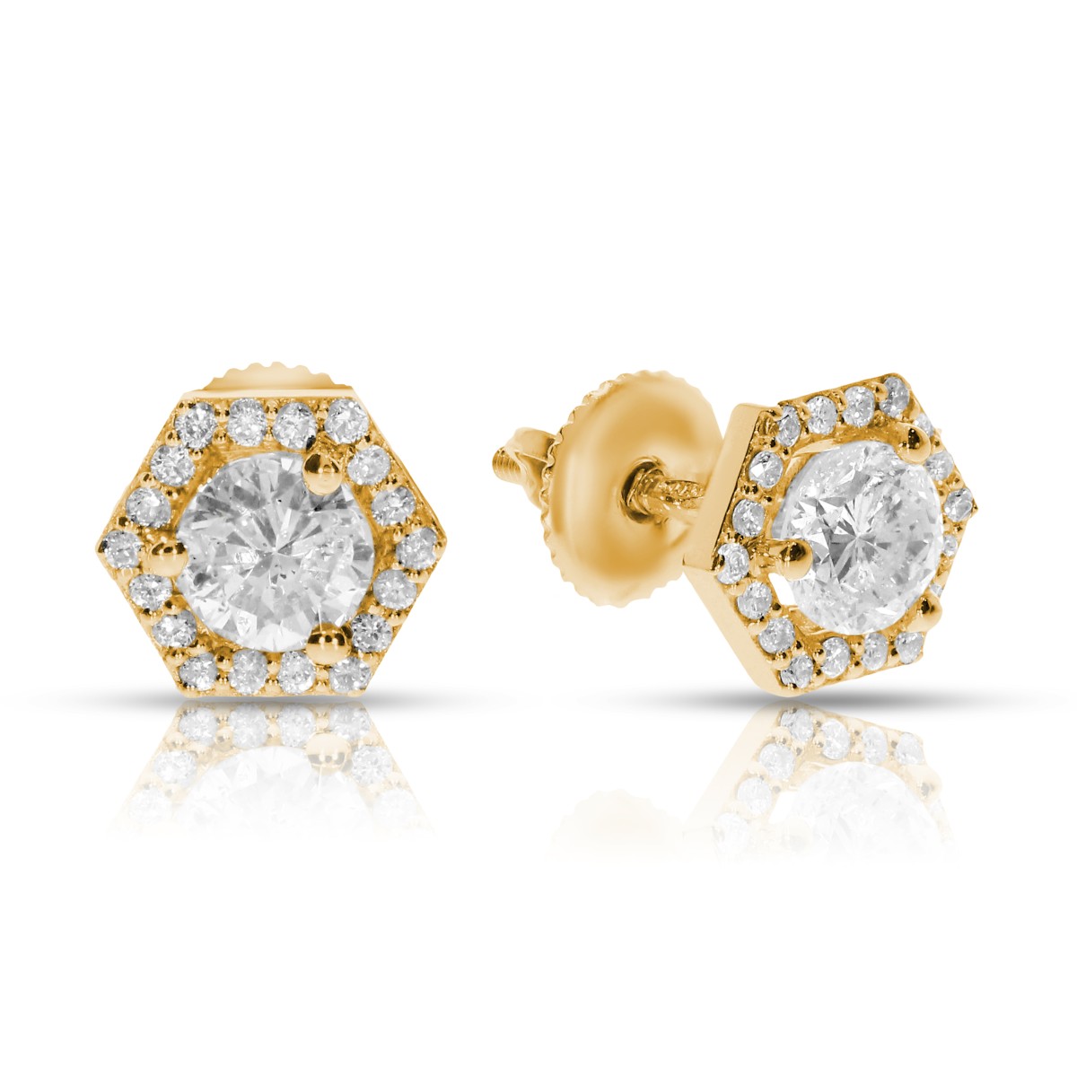 1.20 Carat Diamond Stud Earrings Mirage