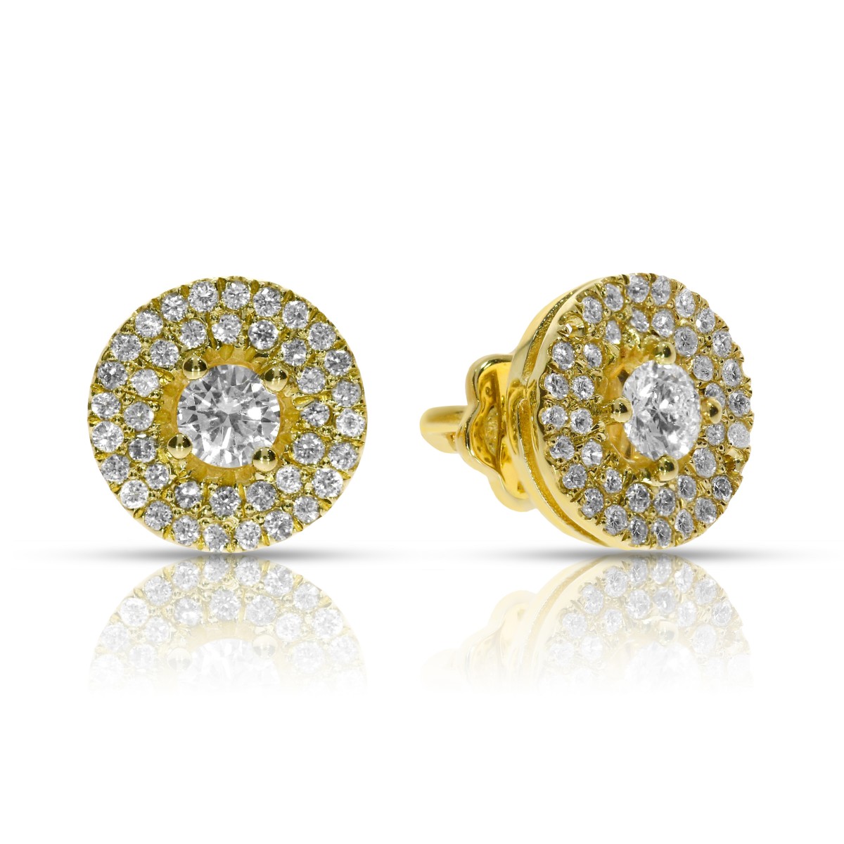 0.80 Carat Diamond Stud Earrings Solstice