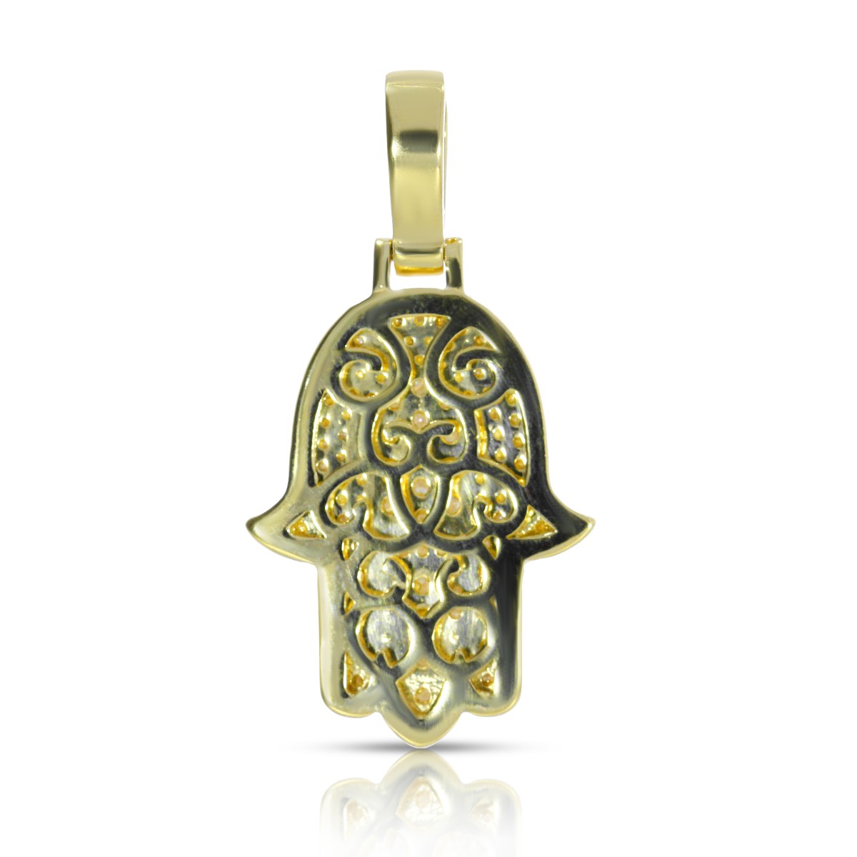 1.70 Carat Diamond Hamsa Pendant Hand of Fatima