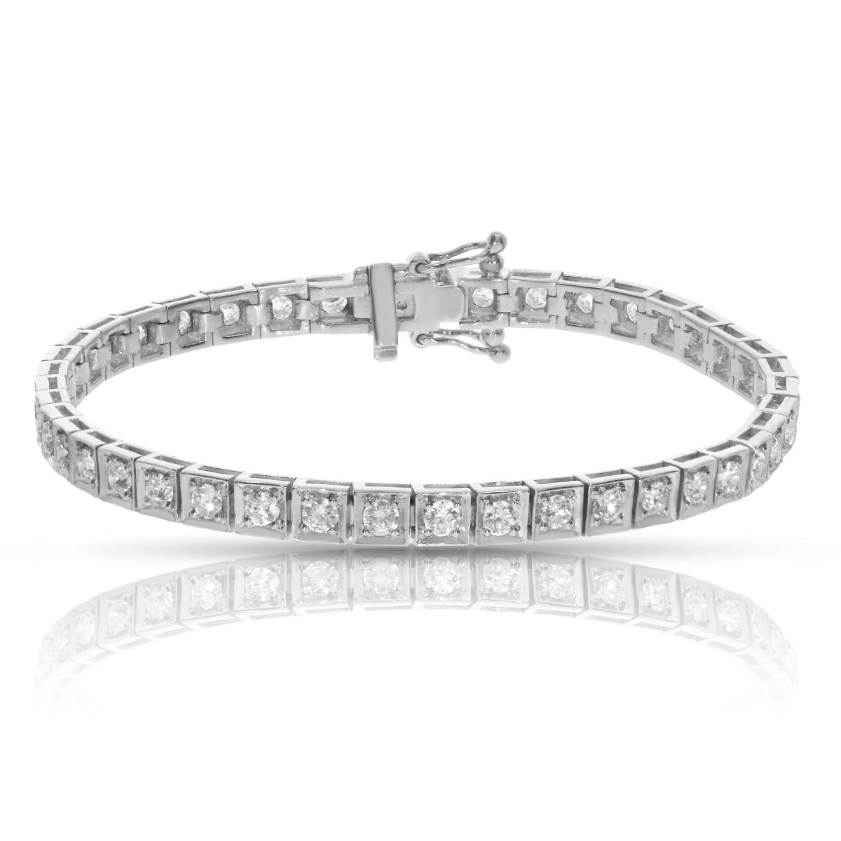 3 Carat Diamond Tennis Bracelet Equator